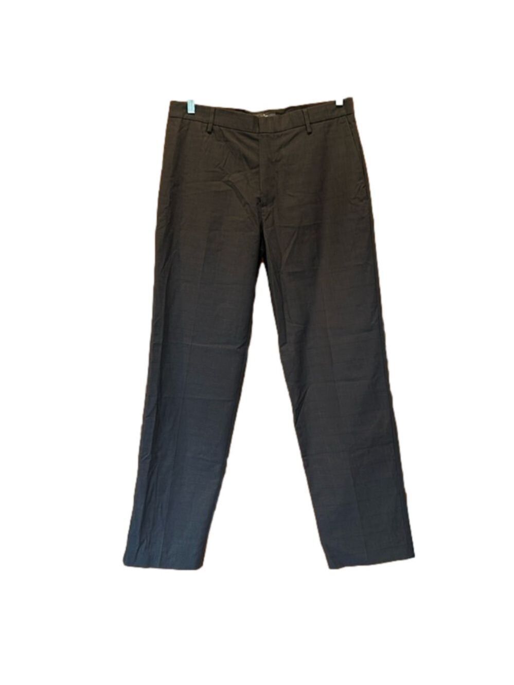 Dockers Classic Fit Iron Free Grey Patterned Khaki Pants  Size 34x34